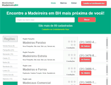 Tablet Screenshot of madeireirabh.com
